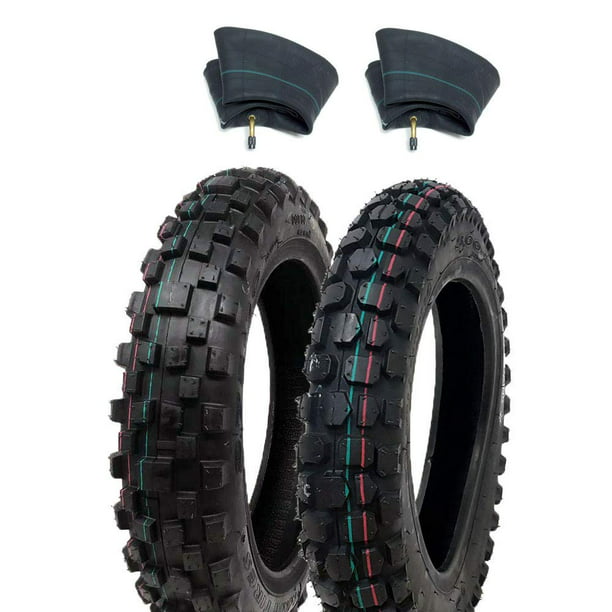 Motorycle Trail Off Road Dirt Bike Motocross Pit MMG MGTSi_300-12_Dirt_Bike COMBO TIRE and INNER TUBE Size 3.00-12 Front or Rear Knobby Tread 